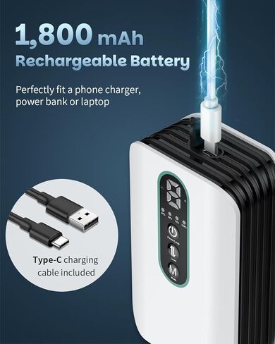 Pawfly Aquarium Air Pump, Rechargeable Battery Oxygen Pump for 5-20 Gallon Fish Tank Bucket, Portable Live Bait Aerator for Fish, Adjustable Fish Tank Air Pump for Outdoor Fishing and Fish Transport in Kuwait