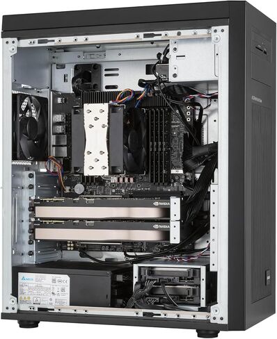 ASUS ExpertCenter Pro ET500I W8-B-750 Essential barebones Workstation Supports Intel Core Ultra CPU, DDR5 ECC, 2X 2.5GbE LAN, NVIDIA RTX Support, 3X M.2, Thunderbolt 4, Control Center Express in Saudi Arabia