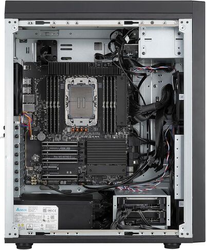 ASUS ExpertCenter Pro ET500I W8-B-750 Essential barebones Workstation Supports Intel Core Ultra CPU, DDR5 ECC, 2X 2.5GbE LAN, NVIDIA RTX Support, 3X M.2, Thunderbolt 4, Control Center Express in Saudi Arabia