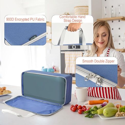Beautyflier Carrying Bag for Bella 2 Slice Slim Toaster, Portable Carry Case for 10'' Long Slot 2 Slice Toaster, Travel Storage Bag with Comfortable Hand Strap, Durable and Long-Lasting (Bag Only) in Saudi Arabia