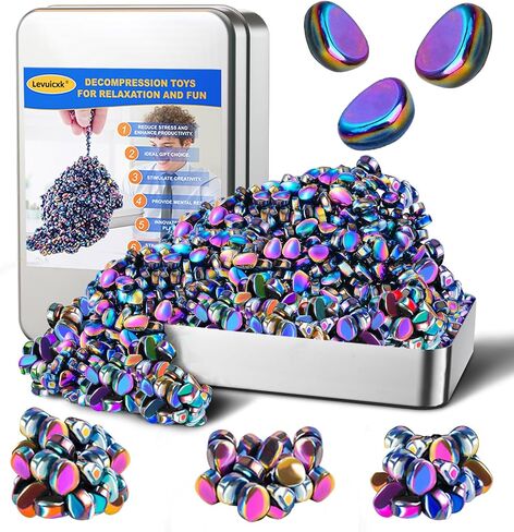 580PCS Magnetic Fidget Toys, Sensory Toys Adults Teens ADHD Autism Anxiety in Kuwait