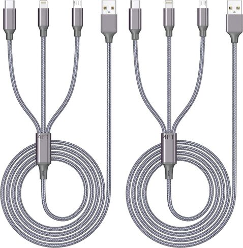 شاحن iPhone 10ft كابل Lightning 4 عبوات من النايلون المعتمد من Apple MFi سلك شحن سريع USB مضفر لهاتف iPhone 14 13 12 11 Pro MAX Xs XR X 8 7 6S 6 Plus SE 5s 5C in Saudi Arabia