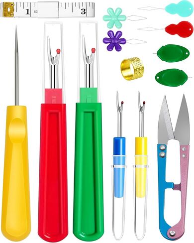 Fiveizero Seam Rippers للخياطة - 2 أدوات مزيل غرزة كبيرة واثنين in Kuwait