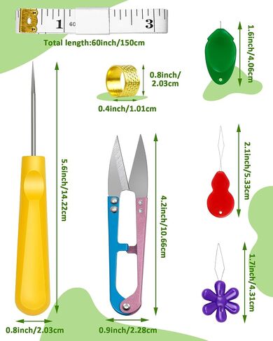 Fiveizero Seam Rippers للخياطة - 2 أدوات مزيل غرزة كبيرة واثنين in Kuwait