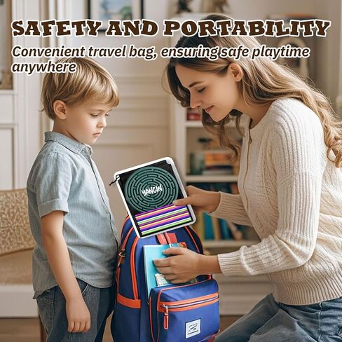 لوحة النشاط الحسي للأطفال 3 والكبار - ألعاب تململ السيليكون مع 12 سلاسل ADHD Autism Cofess in Kuwait