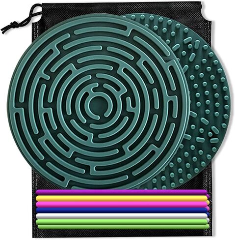 لوحة النشاط الحسي للأطفال 3 والكبار - ألعاب تململ السيليكون مع 12 سلاسل ADHD Autism Cofess in Kuwait