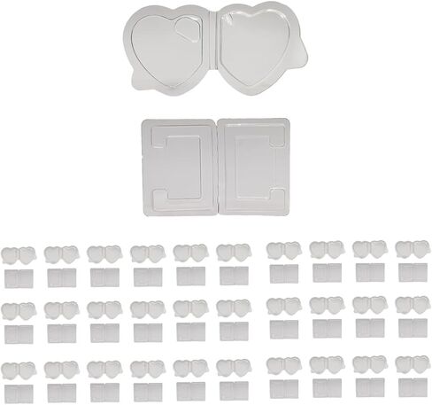 Beanie Baby Heart Tag & Tush Tag Protector (15 Pairs) for Beanie Babies for Beanie Babies, Buddies, boos and Pillow Pals in Saudi Arabia