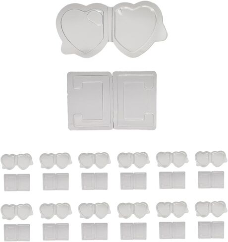 Beanie Baby Heart Tag & Tush Tag Protector (15 Pairs) for Beanie Babies for Beanie Babies, Buddies, boos and Pillow Pals in Saudi Arabia