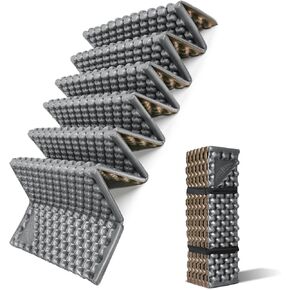 1PCS Yellow Foam Camping Pads for Hiking, Ultralight Closed Cell Mattress, Waterproof Soft Mat for Adults, Wide Picnic Yoga Mats, Folding Sleeping Pad for Outdoor Backpacking in Kuwait