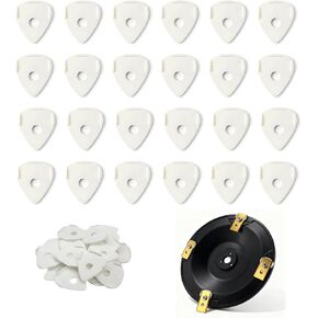 24 Pcs Robot Mower Replacement Blade Spacers/Washers Compatible with Mammotion Luba & Yuka – Fits Original Blades and Screw Kits (3–4 mm Shoulder Thickness), Reduce Grass Collecting Under the Blades. in Kuwait