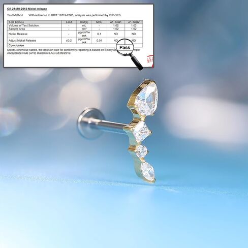 limerencia F136 Hypoallergenic Titanium 18G Internal Thread Stud,6mm 8mm 10mm G23 Implant Grade Flat Back Piercing Earrings for Tragus Cartilage Helix Conch Nose(1PC) in Saudi Arabia
