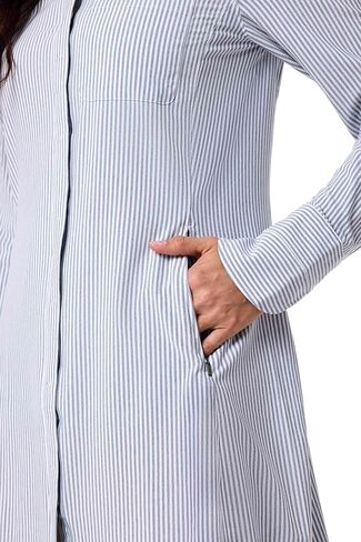 Coolibar UPF 50+ Women's Malta Travel Shirt Dress - Sun Protective in Kuwait