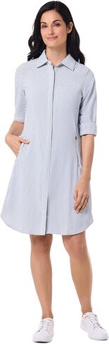 Coolibar UPF 50+ Women's Malta Travel Shirt Dress - Sun Protective in Kuwait