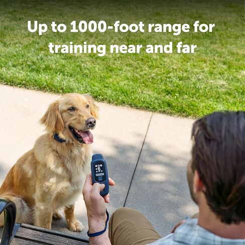 PetSafe Basic Dog Trainer with Remote – Waterproof Training Collar – 300 ft Range – Tone, Vibration and Eight Levels of Static in Saudi Arabia