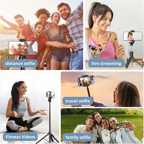 Selfie Monitor Screen iPhone,Magnetic Selfie Screen 4K 60fps Bluetooth Remote,Back Camera Monitor for Vlog Live Stream TikTok,Wireless Screen Mirroring with iPhone & Android(Pink) in Saudi Arabia