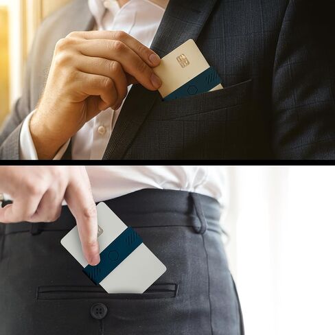 محفظة الحد الأدنى - شريط أموال نحيف EDC للبطاقات والنقد - محفظة الجيب الأمامية البديل - حزام سيليكون مرن (لافندر) in Kuwait