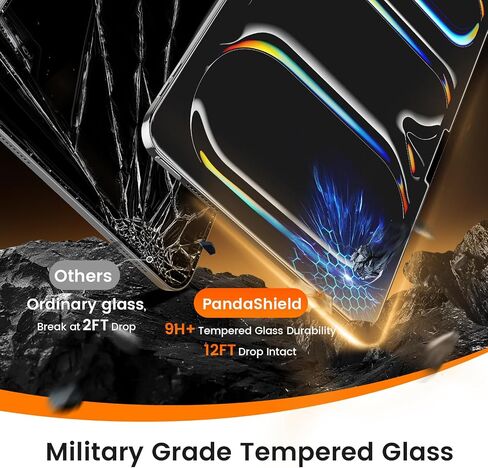PANDASHIELD 2 عبوة حزمة شاشة الورق واقي سهلة التثبيت لجهاز iPad Air [11-in.] M3/M2 (2025/2024) ، غير لامع ، اكتب على الورق ، خالي in Kuwait