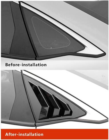إكسسوارات السيارة العامة غطاء خزان الوقود تغطية زيت غاز باب غطاء التزيين الخارجي للاصطدام ل Honda 11th Gen Civic 2022 2023 2024 2025 Glossy Black Style in Kuwait