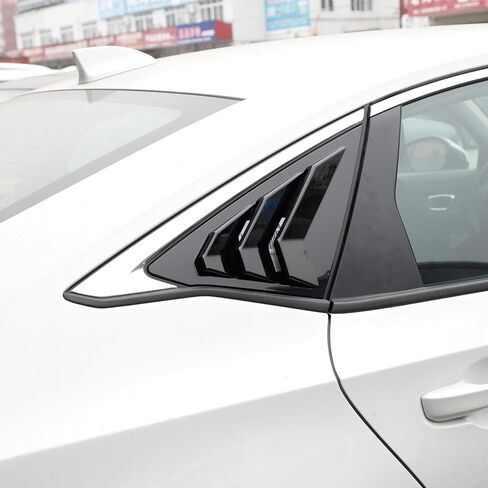 إكسسوارات السيارة العامة غطاء خزان الوقود تغطية زيت غاز باب غطاء التزيين الخارجي للاصطدام ل Honda 11th Gen Civic 2022 2023 2024 2025 Glossy Black Style in Kuwait