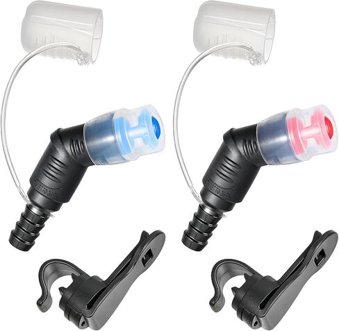 Switch Bite Valve Tube Nozzle Replacement Kit, with Magnetic Water Tube Clip, Compatible with Hydration Packs in Kuwait