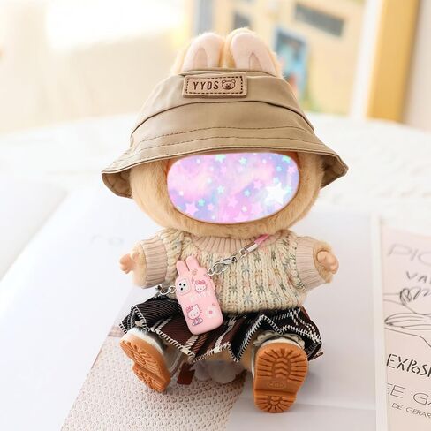 مجموعة ملابس دمية 17 سم (بدون دمية) ، 3 قطع ملابس ملابس لثلاثي دلصة الدمية 6.7 بوصة ، وملحقات الأزياء أنيقة وملحق in Kuwait