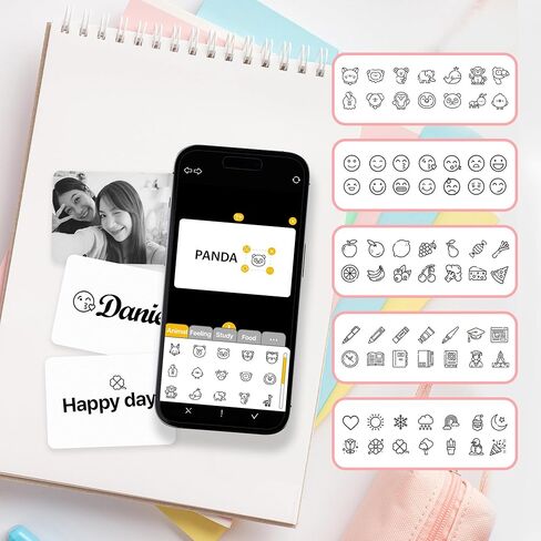 كاميرا KODAK Memo Shot ERA Kids الرقمية الفورية وطابعة ملصقات الصور (أبيض، كاميرا + 10 بكرات) in Kuwait