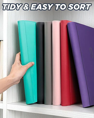 9 Pocket Toploader Binder مع Zipper-يحمل 252 لوادر Top Loaders-ألبوم بطاقة مزدوجة على الوجهين لبطاقات التداول ، TCG ، MTG ، البطاقات الرياضية in Kuwait