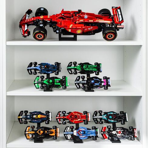 Resfl Display Riser متوافق مع أبطال Lego Speed ​​- السيارات غير المدرجة - عرض مجموعتك - حل حفظ المساحة (حزمة بداية) in Saudi Arabia