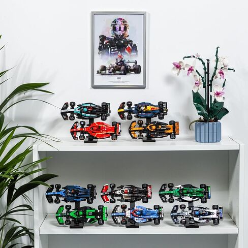 Resfl Display Riser متوافق مع أبطال Lego Speed ​​- السيارات غير المدرجة - عرض مجموعتك - حل حفظ المساحة (حزمة بداية) in Saudi Arabia