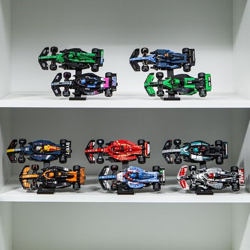Resfl Display Riser متوافق مع أبطال Lego Speed ​​- السيارات غير المدرجة - عرض مجموعتك - حل حفظ المساحة (حزمة بداية) in Saudi Arabia