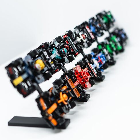 Resfl Display Riser متوافق مع أبطال Lego Speed ​​- السيارات غير المدرجة - عرض مجموعتك - حل حفظ المساحة (حزمة بداية) in Saudi Arabia