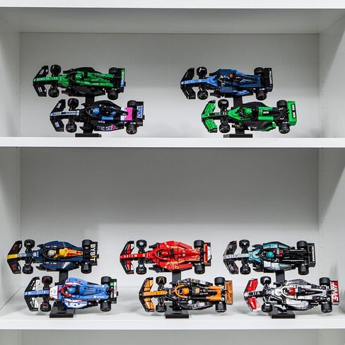 Resfl Display Riser متوافق مع أبطال Lego Speed ​​- السيارات غير المدرجة - عرض مجموعتك - حل حفظ المساحة (حزمة بداية) in Saudi Arabia