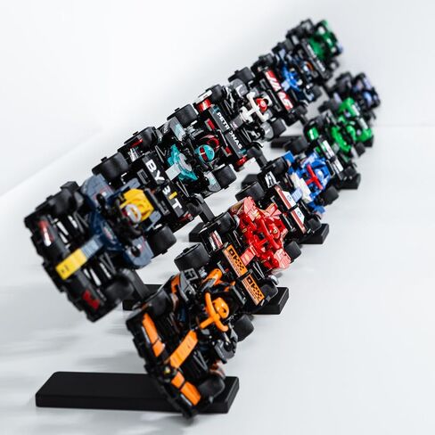 Resfl Display Riser متوافق مع أبطال Lego Speed ​​- السيارات غير المدرجة - عرض مجموعتك - حل حفظ المساحة (حزمة بداية) in Saudi Arabia
