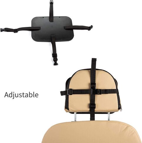 Baby Car Mirror Most Stable Backseat Mirror with Premium Matte Finish,Ultra High Definition PMMA Material, Secure and Shatterproof,Black in Kuwait