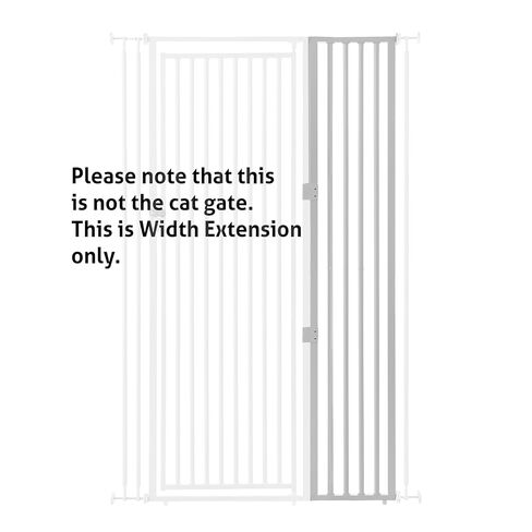 ملحق عرض بوابة الأمان للقطط من ريشيل، لبوابة أمان للقطط مصنوعة من الفولاذ طويل القامة in Kuwait