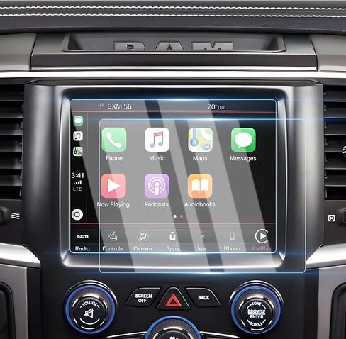 واقي شاشة Karltys 2 Pack 2024 2025 Trax لسيارة Chevy Trax & Trailblazer LT /2RS /ACTIV 2024 2025، 11 بوصة Nav. وشاشة لمس رقمية مقاس 8 بوصات من الزجاج المقسى لملحقات تشيفي تراكس in Saudi Arabia