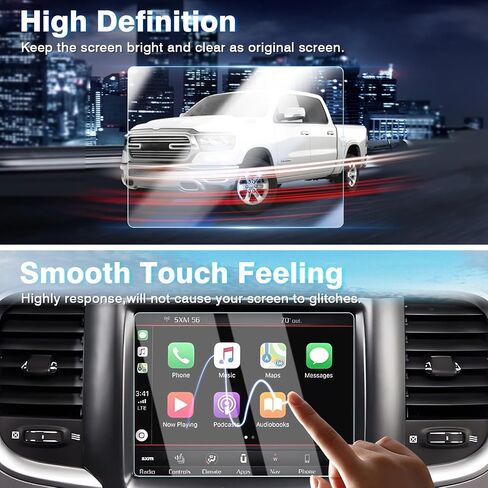 واقي شاشة Karltys 2 Pack 2024 2025 Trax لسيارة Chevy Trax & Trailblazer LT /2RS /ACTIV 2024 2025، 11 بوصة Nav. وشاشة لمس رقمية مقاس 8 بوصات من الزجاج المقسى لملحقات تشيفي تراكس in Saudi Arabia