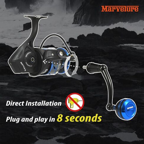 مقبض السلطة لـ Penn Battle III III IV ، Battle III le spinning fishing benly handle in Kuwait