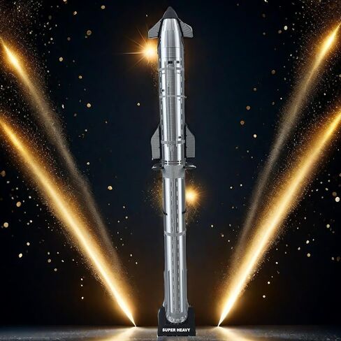 SpaceX Starship Rocket Model Set NASA Gift - Dragon Ship Heavy Falcon 9 Booster, 3D Printing, Desktop Decorations, Aerospace Collectibles, Gifts for Kids Adult Space Lovers, Black, White in Saudi Arabia
