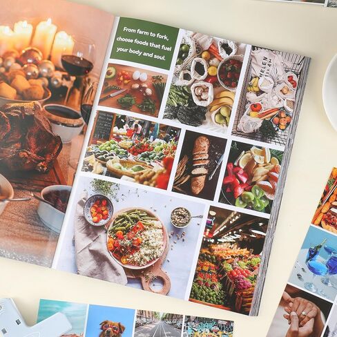 كتاب لوحة الرؤية ، 1400+ صورة ملهمة ونقلت وملصقات ، مجموعة لوحة الرؤية للنساء ، صور المجلات لمجلس الرؤية ، تحقيق الأحلام وخلق أهداف الحياة ، كتاب مجمعة للمظاهر in Kuwait