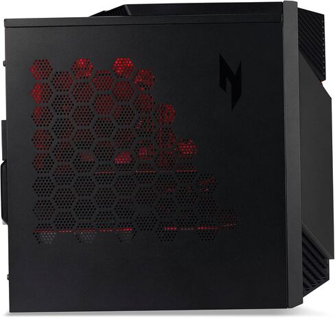 Acer Nitro 60 N60-640-UR26 Gaming Desktop | Intel Core I7-14700F 20-Core Processor | NVIDIA GEFORCE RTX 5060 TI Graphics (791 AI TOPS) | 32GB DDR5 | 2TB PCIE GEN 4 SSD | Wi-Fi 6 | جيجابت إيثرنت in Kuwait