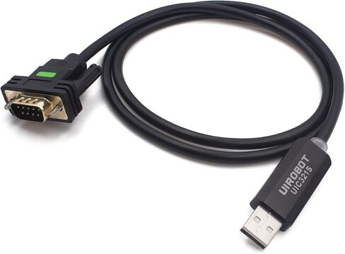 محول المحول التسلسلي العالمي لـ USB إلى RS232 ، الصف الصناعي 3000V معزولة بالكامل ، شرائح Silicon CP2102N ، الإسكان المعدني الوعرة ، كابل مرنة للغاية (UIC321H) in Kuwait