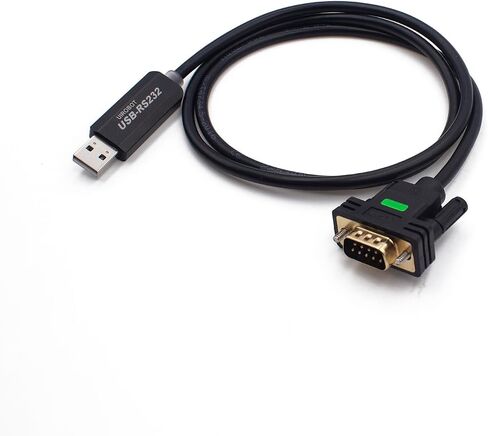 محول المحول التسلسلي العالمي لـ USB إلى RS232 ، الصف الصناعي 3000V معزولة بالكامل ، شرائح Silicon CP2102N ، الإسكان المعدني الوعرة ، كابل مرنة للغاية (UIC321H) in Kuwait