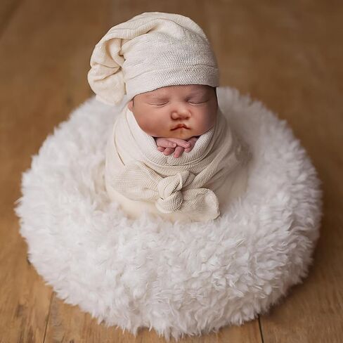 Portable Mini Sofa for Newborn Photo, White in Saudi Arabia