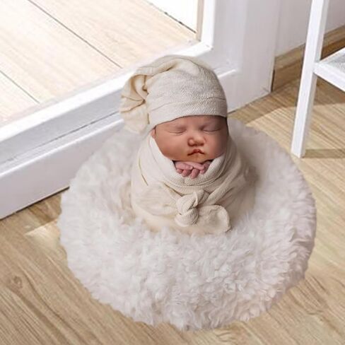 Portable Mini Sofa for Newborn Photo, White in Saudi Arabia