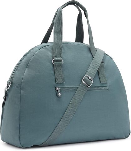 Kipling Women's Eugina Satchel ، حزام كتف مصنوع يدويًا ، جيوب خارجية ، كيس واقية من النايلون in Kuwait