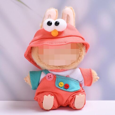 Clothes for Dolls, Clothes Set with Charm Bracelet for 17cm Dolls, Adorable Dress-Up Accessories for Doll (Purple Cat) in Saudi Arabia