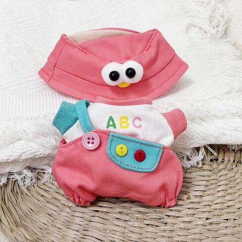 Clothes for Dolls, Clothes Set with Charm Bracelet for 17cm Dolls, Adorable Dress-Up Accessories for Doll (Purple Cat) in Saudi Arabia
