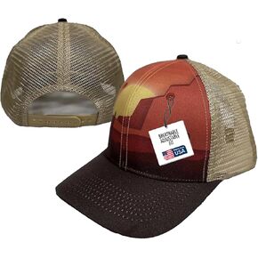 White Caramel Bull Skull Horn Cactus Womens Snap Back Outdoor Western Punchy Fashion Trucker Baseball Cap in Saudi Arabia