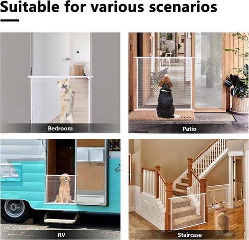Guardian Steel Pet Grille (بني 36 بوصة) واقي باب الشاشة للكلاب حيوانات أليفة القطط خدش استبدال الشاشة حارس الباب in Saudi Arabia
